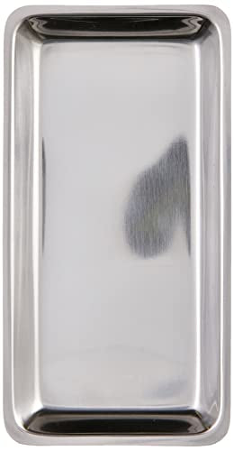 GIMA 26600 Stainless Steel Dental Instrument Trays 208mm x 109mm x 15mm