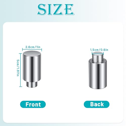 10 PCS Welding Table Fixture Pins, 5/8" x 1" x 1.5" Stop Alignment Stainless Steel Accessories Welding Square Quick Setup Fixturing Kit, Tools and Accessories for Table