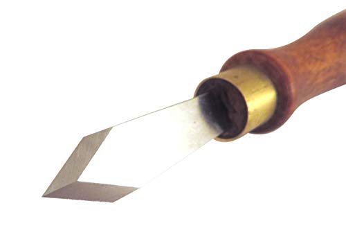 Narex Thin Blade Dual Double Bevel Striking Marking Knife with Blade from Hardened Mn-V Steel Heat Treated to HRc 61 822302