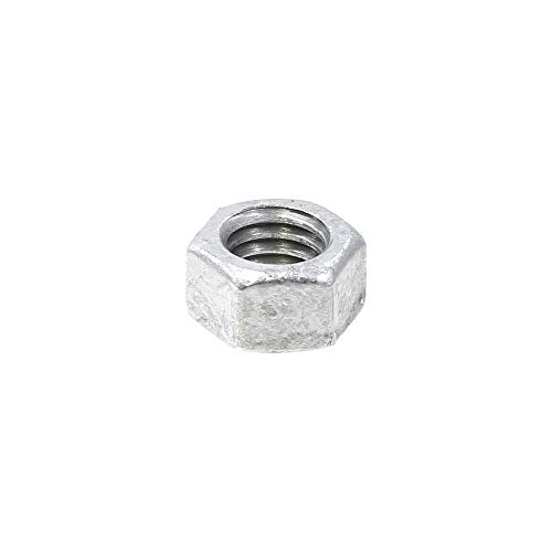 3/8 x 2 1/2" Long Carriage Bolts with Nuts, Galvanized Steel (Pack of 25)