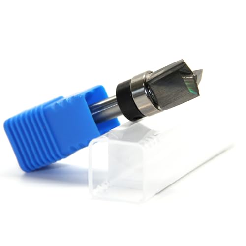 Carbide Compression Flush Trim Router Bit 1/4 Shank 1/2" Dia. 1/2" Cut H 1/2" Diameter,1/2" Cutting Length, 1/4 Shank