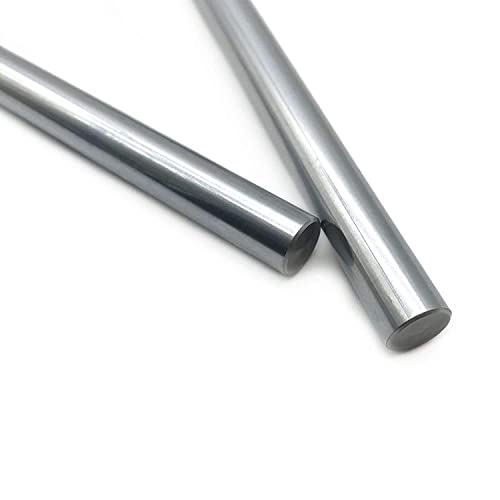 Pack of 2 6 mm x 400 mm Linear Guide Linear Shaft, Steel Cylinder Linear Rail Optical Axis for 3D Printers, DIY, CNC - Metric H8 Tolerance 400mm 6mm