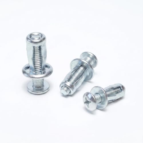 90Pcs Jack Nuts, M4 M5 M6 Petal Nuts for Thin & Hollow Wall 90