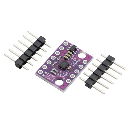 GY-BMI160 Module BMI160 6DOF 6-Axis Acceleration Gyro Gravity Sensor 3-5v IIC SPI Pin Spacing 2.54mm for Arduino (Pack of 3)
