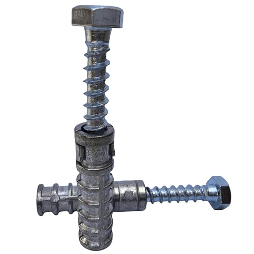 SANTIE 5/16 in. x 1-3/4 in. Zinc-Alloy Long Lag Shields Anchor (5/16" LONG) - 50 PC