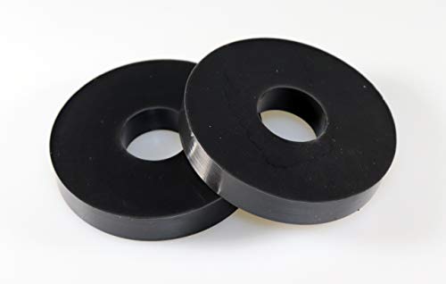 Sorbothane Premium Vibration Isolation Washer (3" OD x 1" ID x 0.5" Thick, 30 Durometer (Soft)) 3" OD x 1" ID x 0.5" Thick 30 Durometer (Soft)