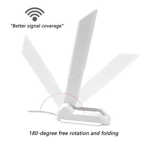 ZAHARA WiFi 7 Tri-Band Antenna 2.4GHz 5GHz 6GHz for MSI Pro Z790-A Max Z890-P Z890-S
