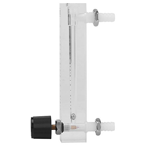 Flow Meter 2-20LPM Acrylic Air Oxygen Flow Meter with Control Valve for Measuring Gas Flow