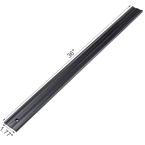 36" Anodized Aluminum Straight Edge for Checking Surface Warp, Layout Tool for Marking and Scribing Lines 36inch