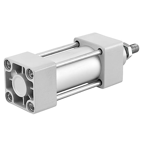 Heschen Pneumatic Standard Cylinder, SC 32-25, PT1/8'' Port, 32mm Bore, 25mm Stroke, Single Rod Double Action