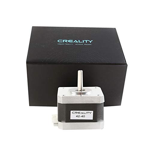Creality 3D Printer, 42-40 Stepper Motor, 2 Phase 1A 1.8 Degree 0.4 N.M Stepper Motor for 3D Printer Extruder, Compatible with CR-10 Series and Ender-3 Series E-Axis