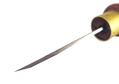 Narex Thin Blade Dual Double Bevel Striking Marking Knife with Blade from Hardened Mn-V Steel Heat Treated to HRc 61 822302
