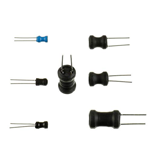 BOJACK 15 Values 160 Pieces Inductance 10uH to 20mH DIP Radial Power Choke Inductors Assortment