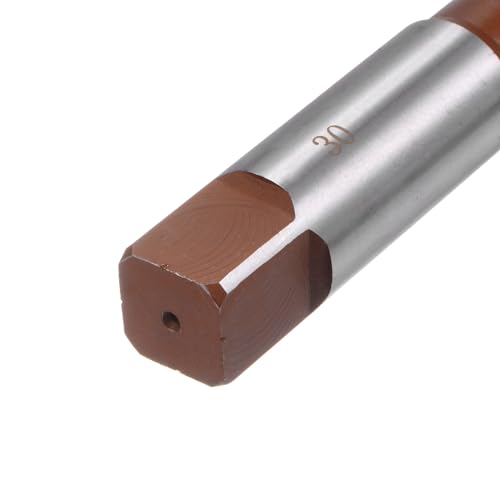 uxcell Hand Reamer 30mm Alloy Tool Steel H8 8 Straight Flutes Hand Milling Cutter Tool Metric Reaming Drill Bit for Metal