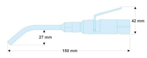 Facom v.999 a – Compressed Air Rifle Layered Nozzle Sketch