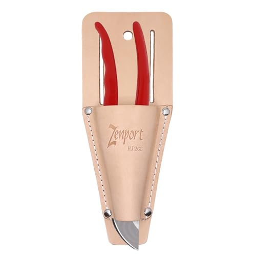 QZ411 Narrow Pruner and HJ263 Leather Pruner Sheath
