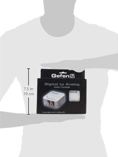 Gefen Digital Audio To Analog Audio Adapter/Converter (GTV-DIGAUD-2-AAUD)