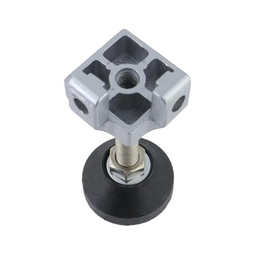 4040 Series Aluminum Profile Adjustable Feet for 8mm T Slot, 4Set