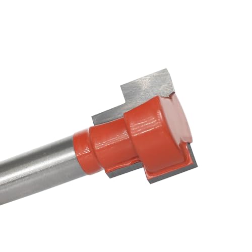 5-Piece T-slot cutter 8 mm shank, T-track slotted wood cutter, T-slot cutter set, cutter for router, woodworking
