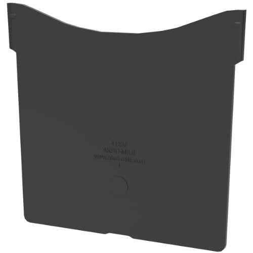 Akro-Mils 30230 AkroBins Plastic Hanging Stackable Storage Organizer Bin, 11-Inch x 5-Inch x 5-Inch & 41230 Crosswise Width Plastic Divider for 30230 AkroBin Storage Bins, Black, (6-Pack)