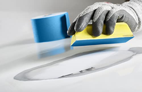 3M Stikit Blue Abrasive Sheet Roll, 36227, 500+ Grade, 2-3/4 in x 45 yd