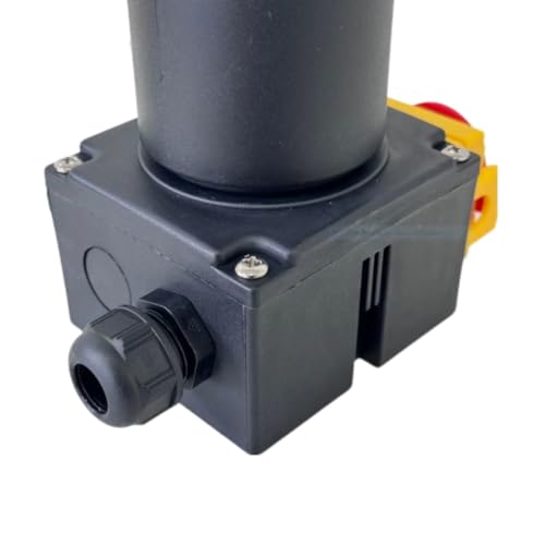 Trade-Shop Switch/Plug Combination/Motor Starter/On/Off Switch with Phase Inverter DZ08-1 230 V for Single-Phase Machines/Includes Emergency Stop Flap