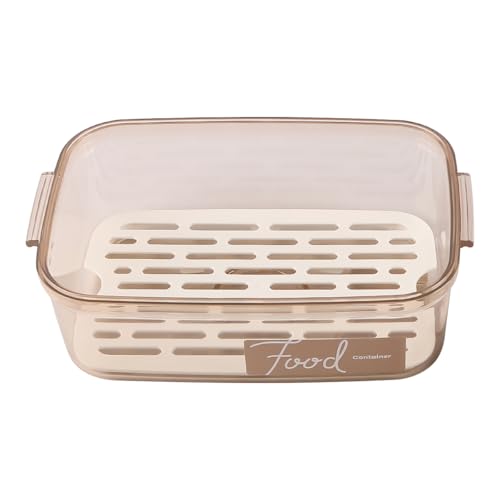 Vacuum Seal Container Hand Pump Food Saver Accessories Time Compass Manual Air Pump Design For Quick Marinating 1.2L Rectangle