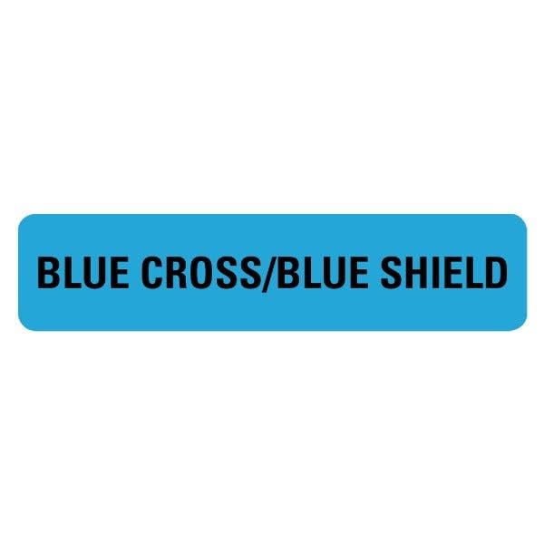 Blue Cross Blue Shield Labels