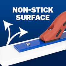 MARSHALLTOWN White Lightning Hand Float, Concrete Floating Made Faster and Easier, Smooth Professional Results, Assembled in USA, WTLF16 16 Inch