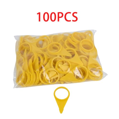 100 PCS 33mm Loose Wheel Lug Nut Check Inspection Tool Compatible with Indicators Commercial Truck 33mm Nuts 22mm Studs Wheel