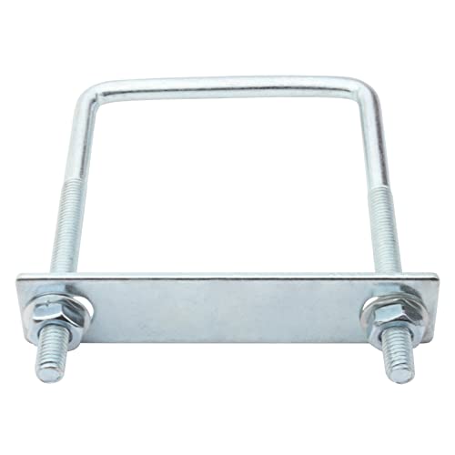 10 Pcs 3 Inch Wide Square U-Bolt, 5/16'' x 3'' x 4-1/2'' 5/16" x 3-1/8" x 4-1/4"