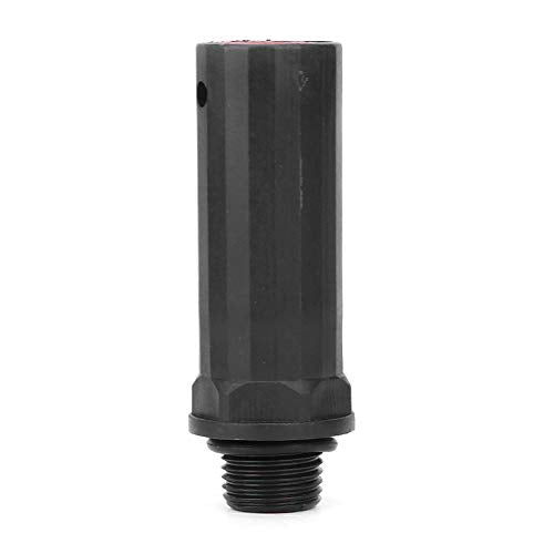 Air Compressor Breather,5Pcs Engineering Plastic Compressor Breathing Rod,15.5mm Professional Black Air Compressor Breather Nozzle Vent Cap for Pump Accessories