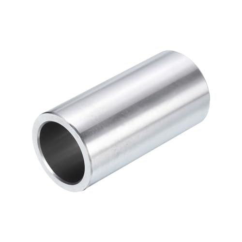 uxcell 10pcs Stainless Steel Spacer 3/4" Bore x 1" OD x 2" Length Screw Standoff Bushing Plain Finish Round Metal Spacer for 3/4 Screws Bolts and Rods 3/4" x 1" x 2"