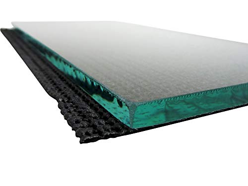 Taytools 279144 One Piece 5/16 x 5 x 12 Dead Flat Float Glass for Scary Sharp Sharpening System