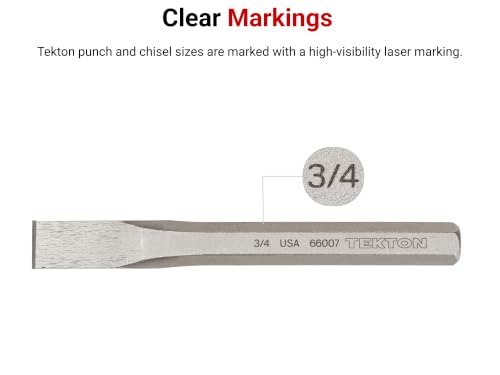 TEKTON Pin Punch Set, 9-Piece | PNC92001 9-Piece (1/16-3/8 in.)