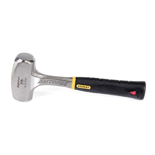 Stanley 1-56-001 Hammer "Antivibe", Black/Silver Club Hammer Single