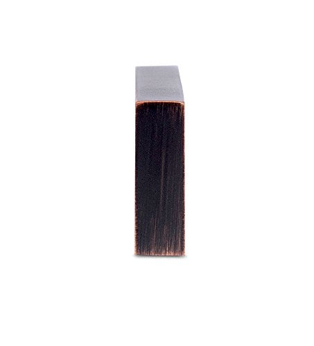 BirdRock Home Square Contemporary Handle - Oil Rubbed Bronze - 10 Pack - 3.75 Inch Kitchen Cupboard Furniture Cabinet Hardware Drawer Dresser Pull Trad 10 Pieces