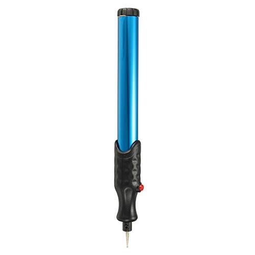 Engraving Pen Engraver Machine Electric DIY Precision Pens Cordless Mini Carving Tools Replaceable Diamond Tip Bit for Jewelry Metal Glass Wood Ceramics Stone - Blue