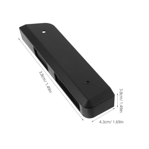 NUOBESTY Compact and Lightweight Acrylic Wall Mounted Scale Holder for Bathroom and Bedroom Space Saving Wall Shelf Bracket for Digital Scales