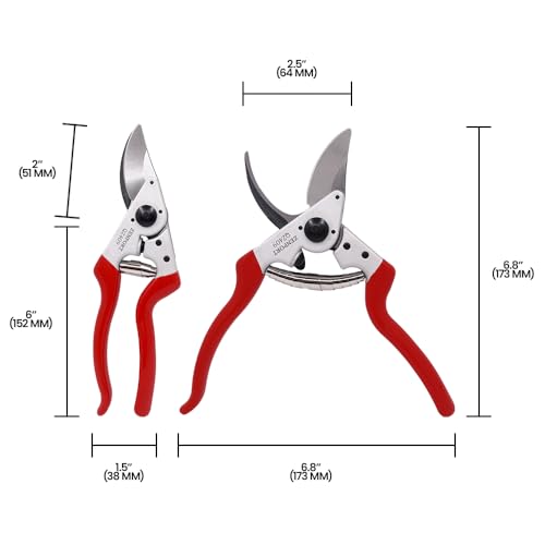 QZ409 Left-handed Pruner and HJ263 Leather Pruner Sheath