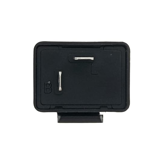 JZK 12V 2 Pin Flasher Relay Lamp Motorcycle Load Independent LED Flasher Relay LED Turn Signal Relay Turn Signal Relay for Light Electronic Fuser Relay