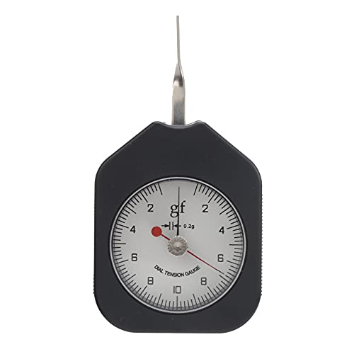 SEG-10-2 Dial Tensiometer Portable Double Hand Voltage Meter Force Gauge Tools 10g SEG-10-2 Dial Tensiometer