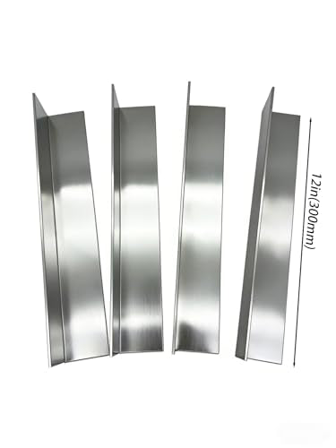 4Pack 2"x2"x1/8",12" Length（3mm Thick 6061 Aluminum Angle 4PCS 2" x 2"x 1/8"