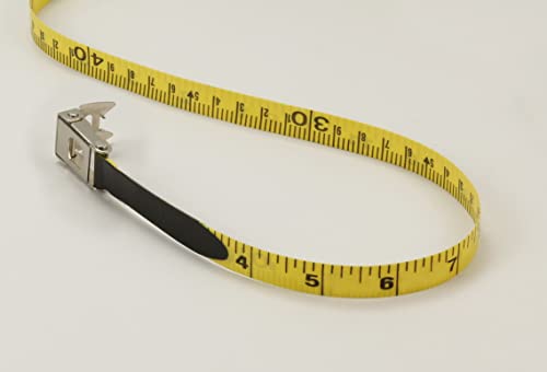 Johnson Level & Tool 1829-0200 Metric/Inch Fiberglass Long Tape, 200', Yellow, 1 Tape 200 Feet