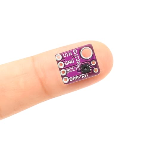 ARCELI SHT31-D Temperature Humidity Sensor, Digital Output Temperature and Humidity Sensor Module IIC I2C Interface 3.3 V Compatible with Arduino, Pack of 5 5 Stück