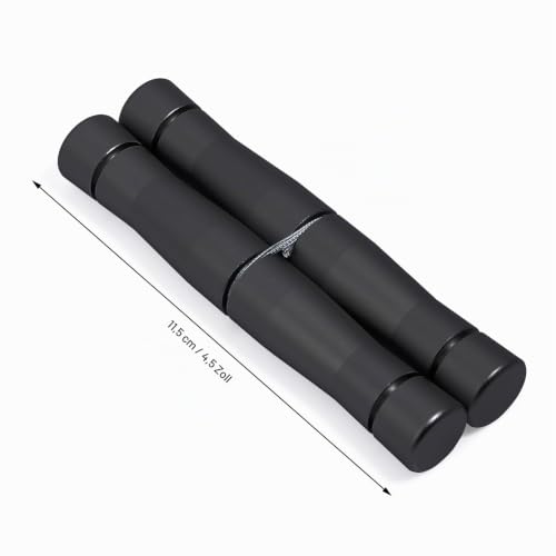Ehdis Car Emblems Remover Logo Remover with 3 Replacement PE Lines and 2 Aluminum Handles No Scratch for Emblems Remove Car Logo (Black) black