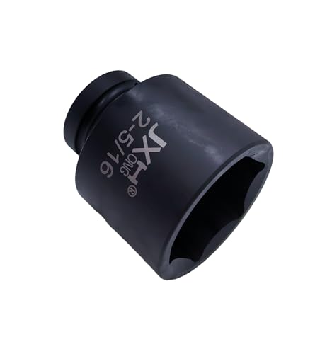 1" Drive 2-5/16" Impact Socket, 6-Point, Heat Treated Cr-V Alloy Steel