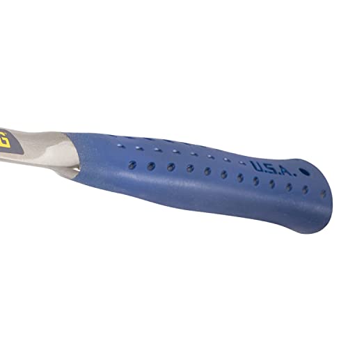 ESTWING Lineman's Hammer, 40oz Milled Face, Shock Reduction Grip, E3-40LM 40 oz