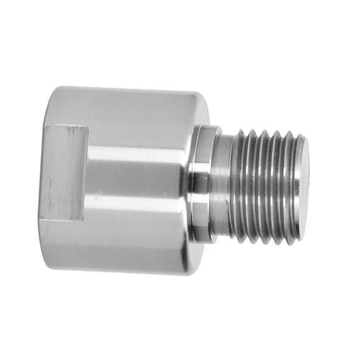 Woodworking Lathe Spindle Adapter M30x3.5mm to 1in 8TPI Alloy Steel for Chuck Faceplate Turning Tools Metalworking Machine Accessory