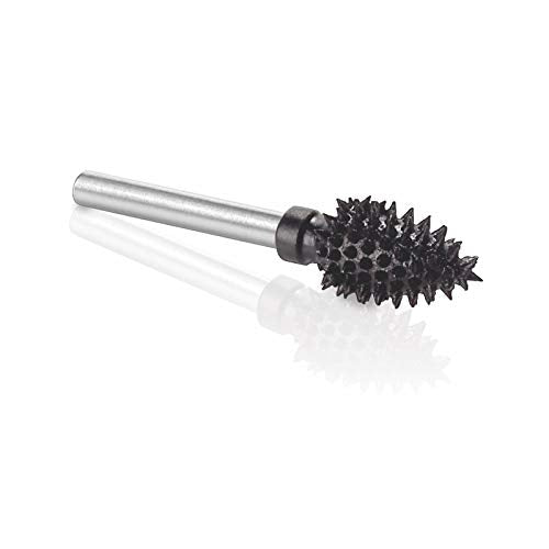 Kutzall Extreme Flame Burr, 1/8" (3.1mm) - Very Coarse, Tungsten Carbide Coating: 1/4" (6.3mm) Head Diameter x 1/2" (12.7mm) Head Length - FLX-14-EC-UK Extremely coarse Kopfdurchmesser: 6,3mm Kopflänge: 12,7mm